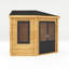 10ft x 10ft Corner Cabin UPVC Windows & Doors (44mm)-105863340