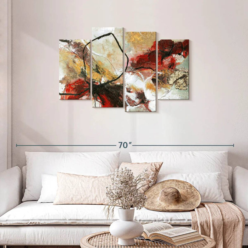 Avery Flower Fall, 27" H x 43" W