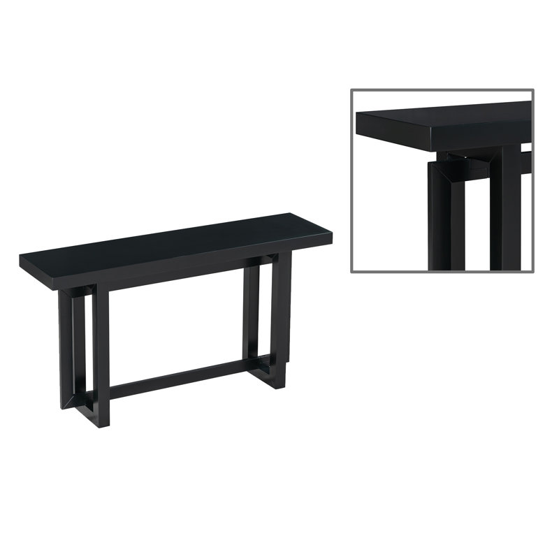 Console contemporaine, Noir, noir, noir, noir, Noir, noir, noir, noir