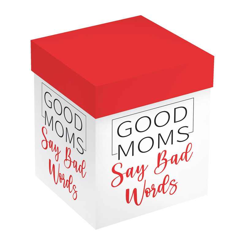 Good Moms 17oz. Stemless Wine Glass & Gift Box