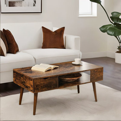 Anaysa Coffee Table With Drawer and Storage