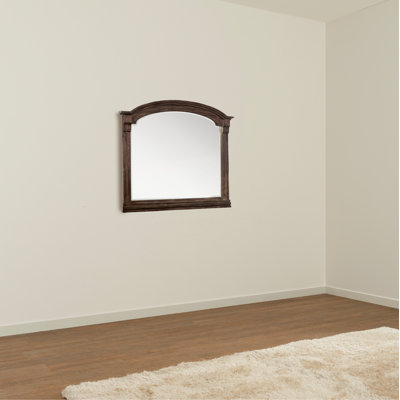 Baysinger Wood Wall Mirror