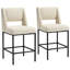 Tabouret de comptoir moderne avec cadre en métal Jenie-514292246