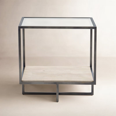 Harlow Glass End Table