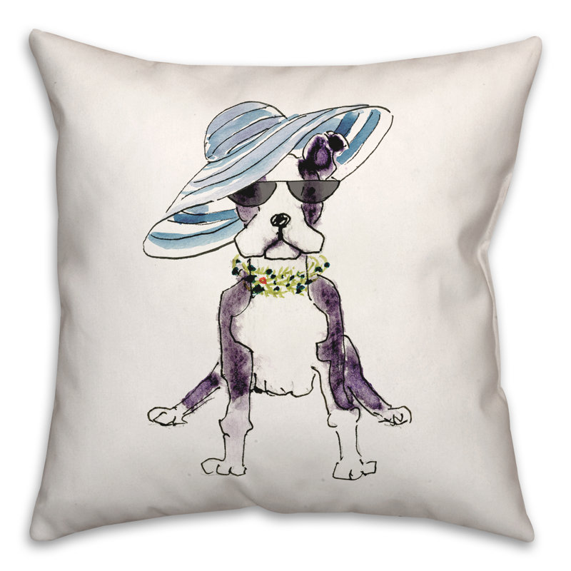 Housse et insert de coussin mignon, H 20 po x l 20 po
