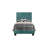 Charming Twin Bed In Refreshing Hue