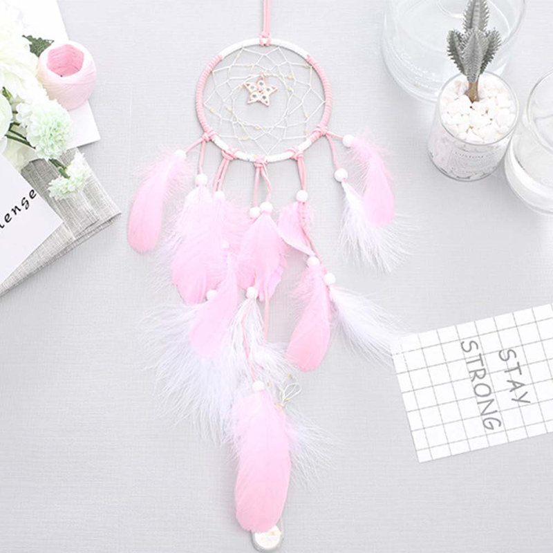 Hand Woven Ceramic Wall Hanging, Pink
