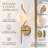 1-Dimmable Globe Wall Sconce-507409553