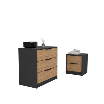 Ensemble de 2 commodes