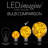 25 Watt Equivalent G80 LED, Non-Dimmable Light Bulb E26/Medium (Standard) Base