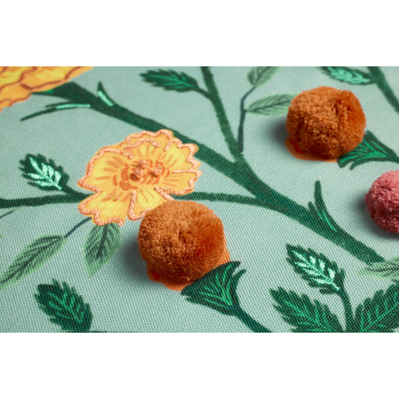 Coussin Rifle Paper Co. x Loloi Tulips, Polyester/ Bourre en polyester