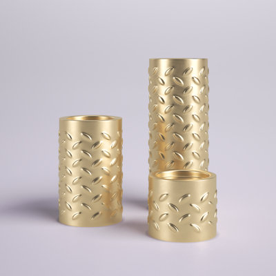 Ensemble de chandelles de table en fer