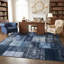 Tapis à motif géométrique rétro Vintage-448055237-448055241