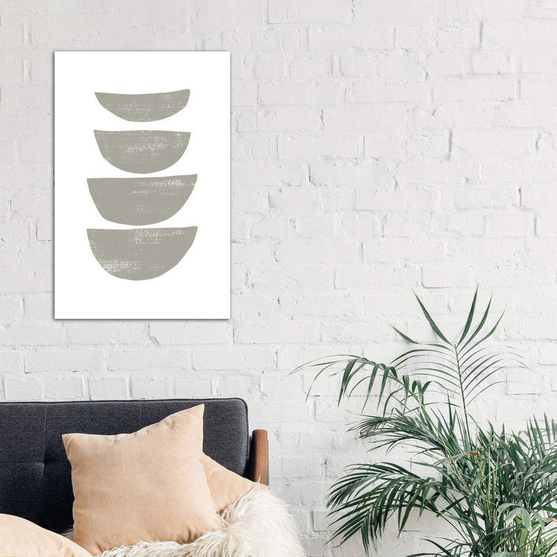 Abstraction IV - Wrapped Canvas Print, 101.6 cm H x 66.04 cm W x 3.175 cm D