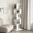 5 Tier Rotating Bookshelf, Floor Rack Simple Bookcase  With Acrylic Plate Student Multi-Function Creative Bookshelf For Living Room-554361055