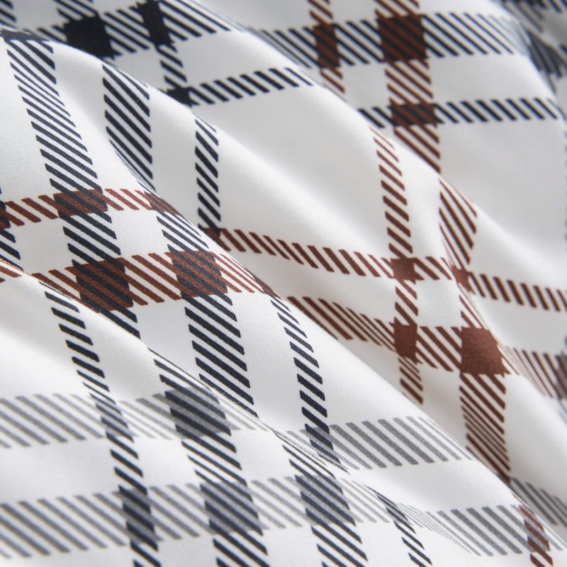 Lucky Brand Camper Plaid Comforter Sets, Queen Comforter + 2 Queen Shams