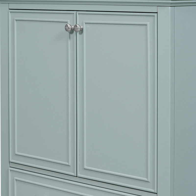 Armoire de salle de bain 30 po, Vert