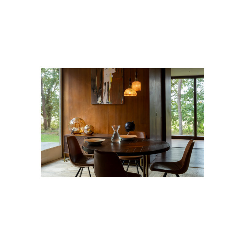 Luminaire suspendu cylindrique simple 1 lumière Poppy