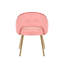 Fauteuil en velours Linkoski-1889027197