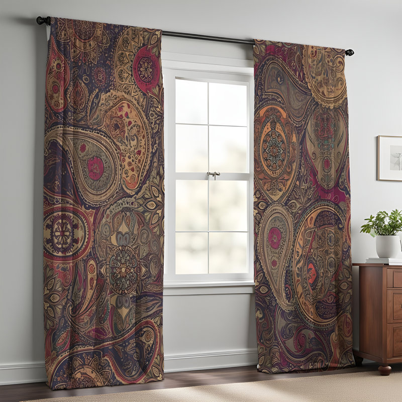 Window Curtains, 20" W x 61" L