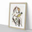 Flycatcher Birds by John Audubon - Picture Frame Painting Print-55576240-55576241
