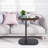 C-Shaped Height Adjustable Side Table