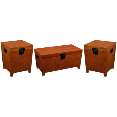 Pyramid 3 Piece Living Room Table Set
