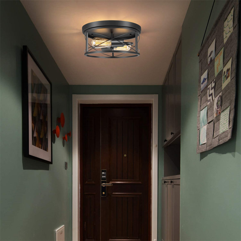 Plafonnier encastré 2 lumières 9,44 po 