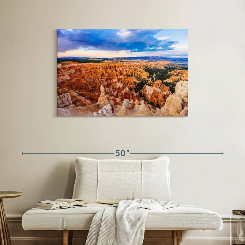 Vue de l'amphithéâtre Alvord Bryce Canyon, H 26 po x l 39 po