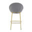 Ensemble de 2 tabourets de bar rembourrés-336689935
