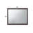 Madison Espresso Finish Mirror, Mirror