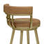 Tabouret de bar pivotant Sorrento, sans accoudoirs, en métal, hauteur comptoir ou bar-1313530399-1313530397