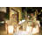 26" Tarida Seat USB Solar Illuminated Patio Lounge Chair with Armrest and Cushions