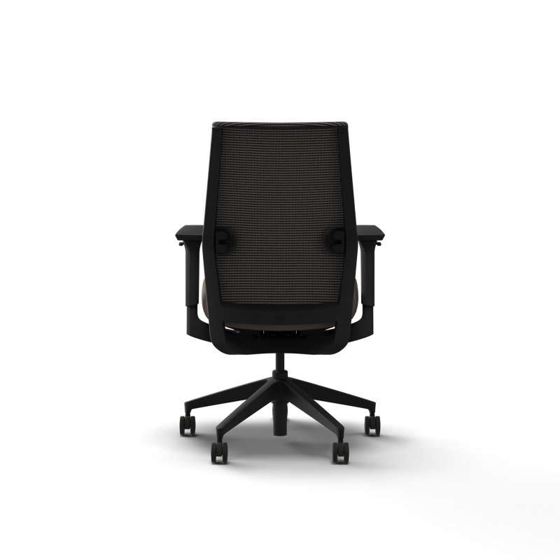 HON Cipher Mesh Ergonomic Office Chair, Black Frame, Bark, Black, Bark