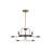 Sacci 9 - Light Sputnik Modern Linear Chandelier