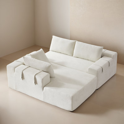 108" Wide Left Hand Facing Sofa & Chaise