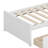 Space-Saving Platform Bed With Integrated Storage Drawers-158267148