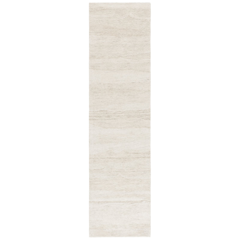 Willersley Ebony Hand Tufted Wool Pile Rug, Runner 2'3" x 9'