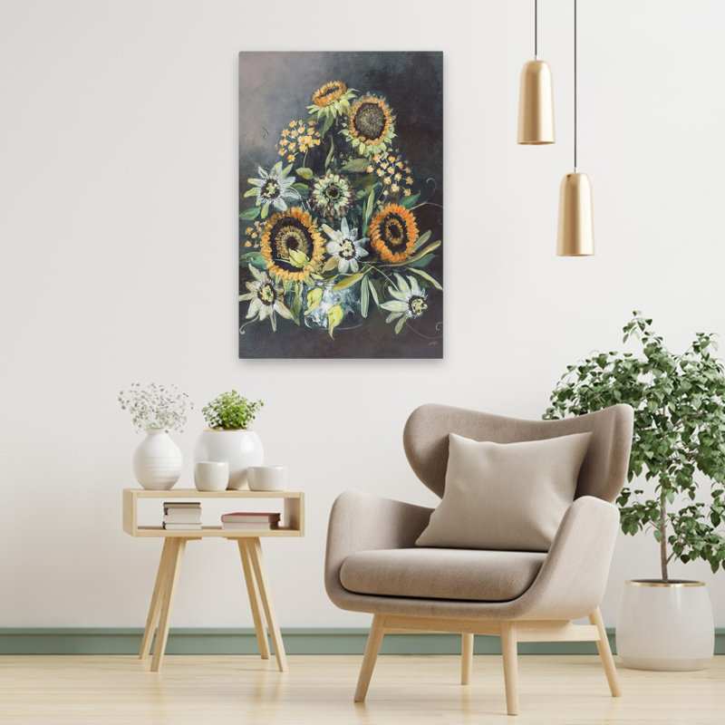 Botanist Still Life, H 36 po x l 24 po