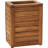 Spa Teak 6 Gallon Waste Basket