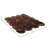 Octo Pelt Brown Area Rug - 5' x 7'