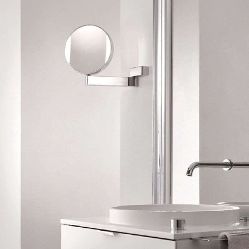 Imago Concave Metal Lighted Wall Mirror
