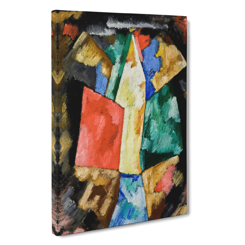 CAN5259CAN Abstraction Vol.2 by Marsden Hartley - Wrapped Canvas Painting, 35cm H x 40cm W x 3cm D