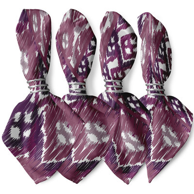 Ocala Polyester Ikat Square Napkin