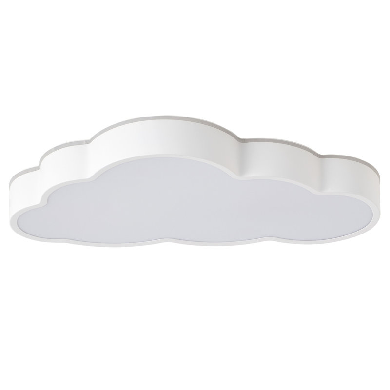 1-Cloud shaped white LED dimmable ceiling light