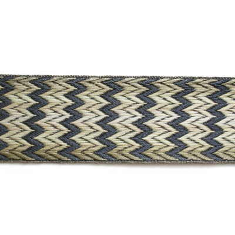 Flair Fabric - Blue/Cream
