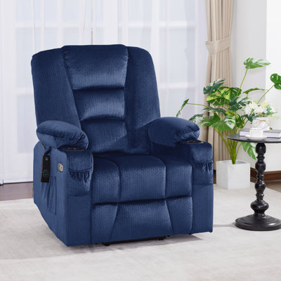 Fauteuil inclinable électrique avec chauffant et massage