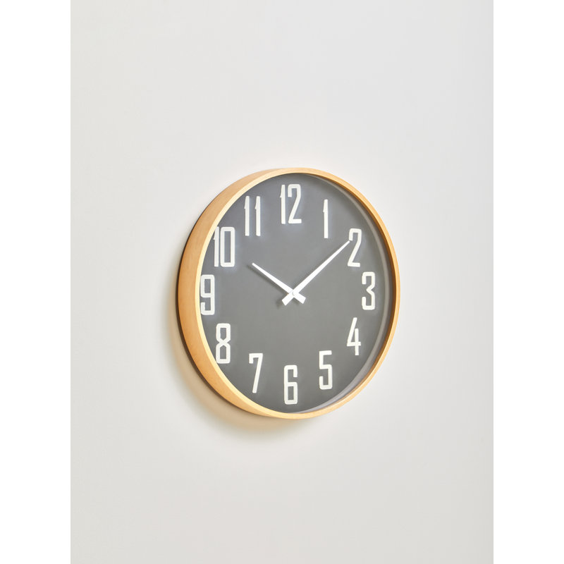 Amedori Wood Wall Clock