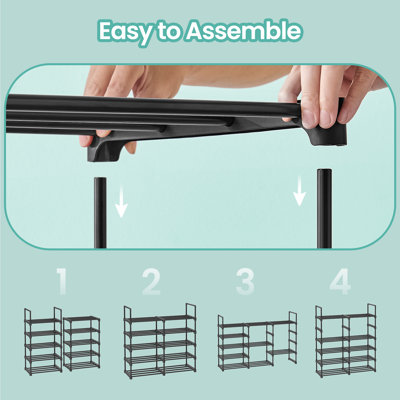 20 Pair Shoe Rack