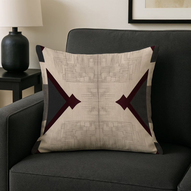 Heritage Loom Indoor And Outdoor Throw Pillow, Square 20"